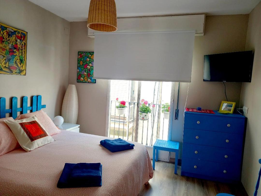 Mediterranean Flat In The Centre Of シッチェス エクステリア 写真